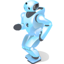 Dancing Robot Shadow Icon